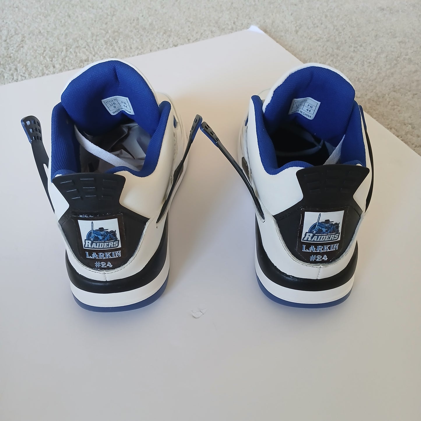 Personalized College Basketball Shoe